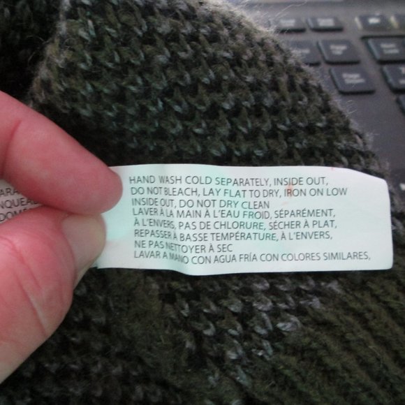 Black Tape Womens Camouflage Cardigan Sweater Size XS Pre-owned Good Con… - Picture 4 of 7